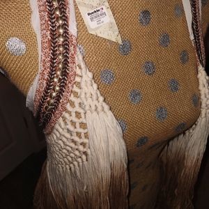 Frindge boho vest
